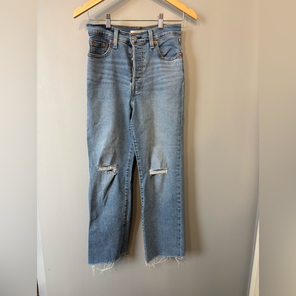 Levi’s Ribcage Straight Ankle size 26 - Picture 1 of 11